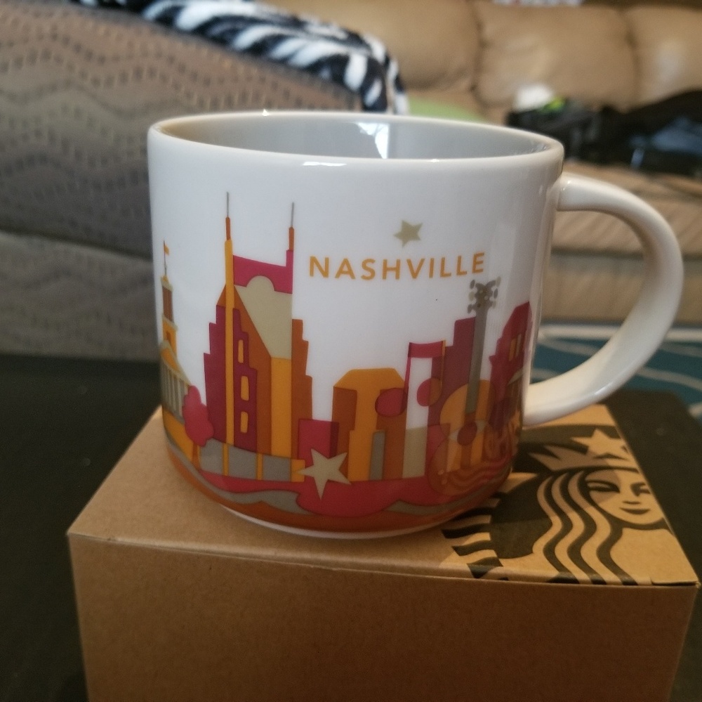 Nashville Starbucks 'you are here mug'